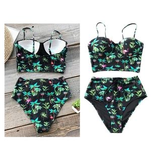 Cupshe High Waisted Bikini (M)